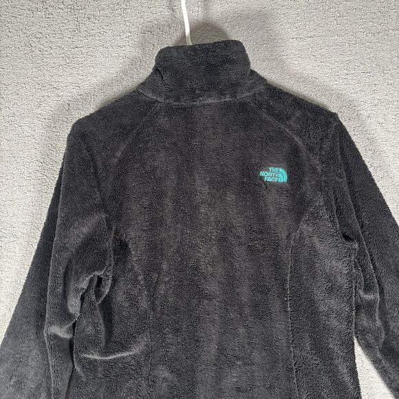 The North Face Osito 2 Full Zip Fleece Jacket Women Size S Black Hiking Outdoors - Picture 10 of 13
